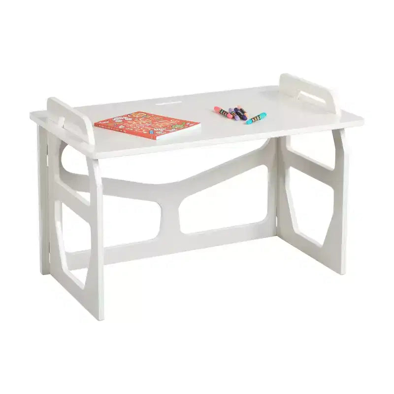 ECR4Kids StudyStation en bois, bureau d'écriture pour étudiant, meuble Montessori