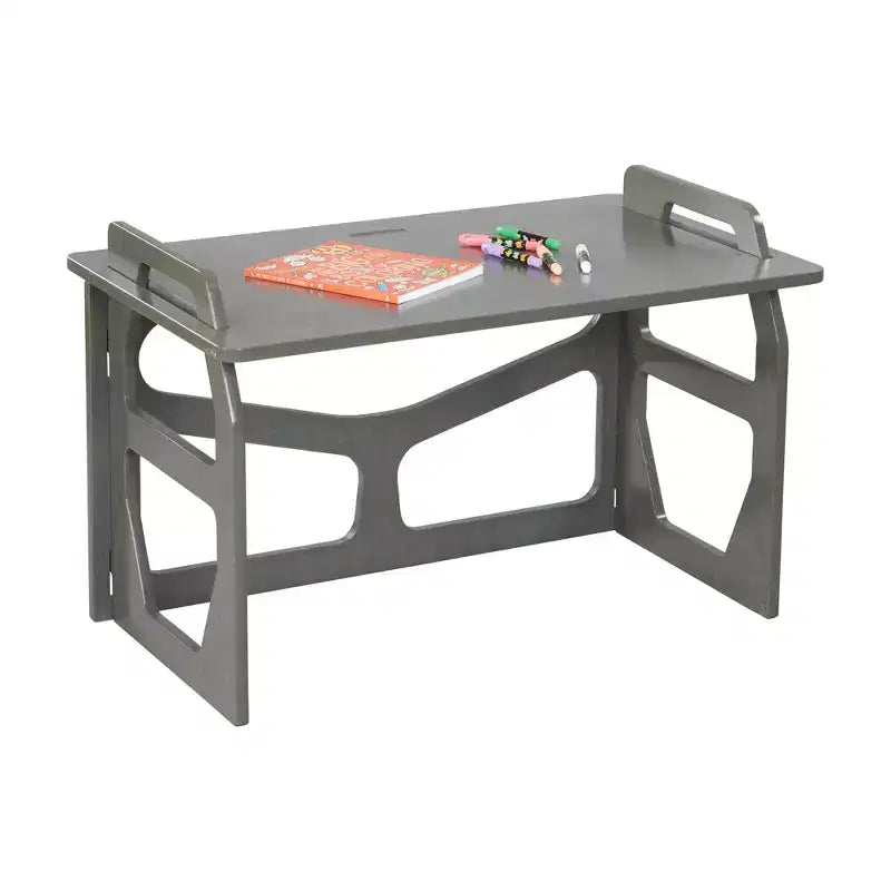 ECR4Kids StudyStation en bois, bureau d'écriture pour étudiant, meuble Montessori