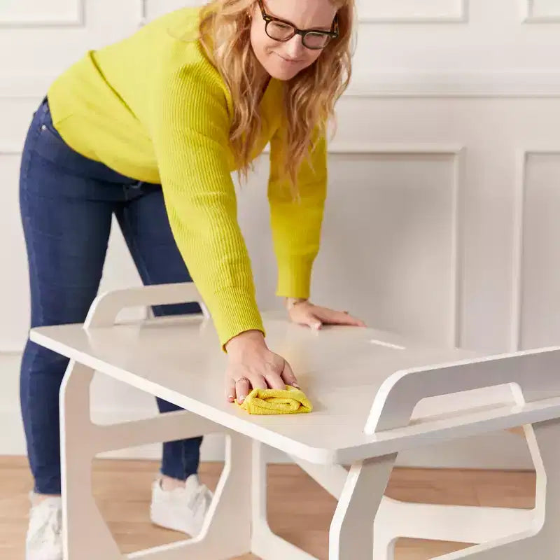 ECR4Kids StudyStation en bois, bureau d'écriture pour étudiant, meuble Montessori