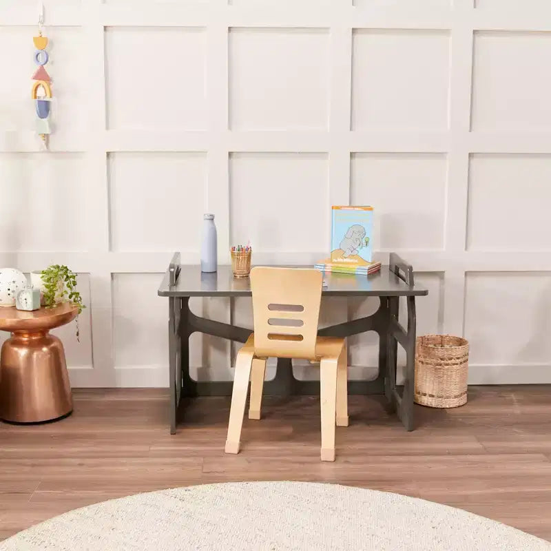 ECR4Kids StudyStation en bois, bureau d'écriture pour étudiant, meuble Montessori