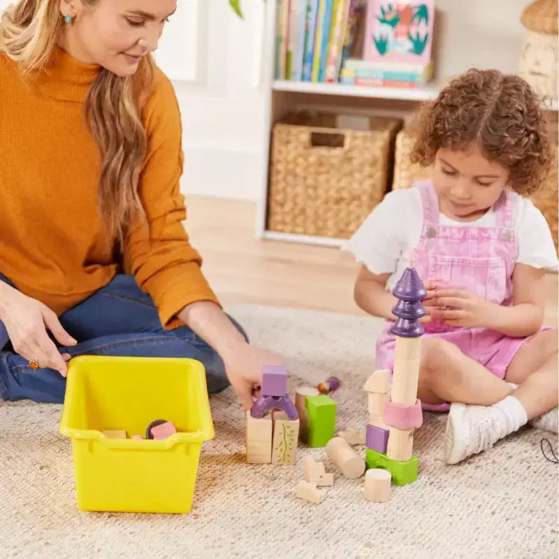 ECR4Kids Streamline 15 Cubby Tray Cabinet with 15 Scoop Front Bins, 5x3, Kids Furniture