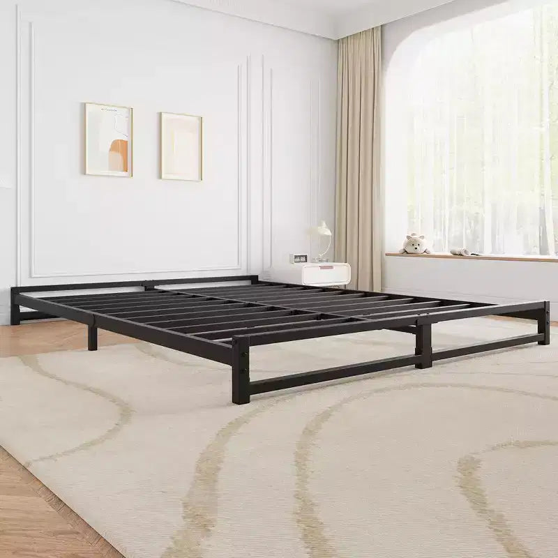 6 Inch Twin/Full/Queen/King Size Bed Frame Heavy Duty Metal Platform Bed Frame with Steel Slat Support