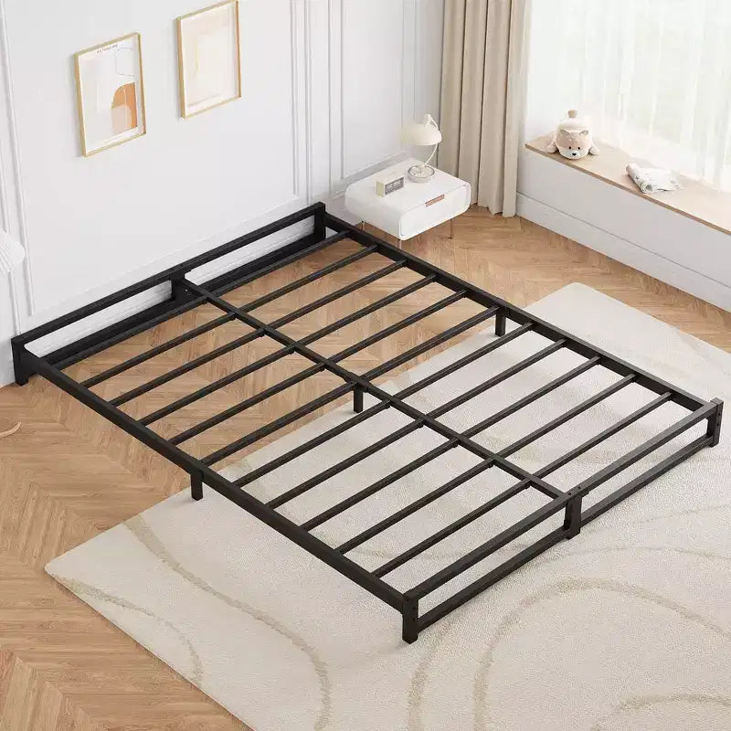 6 Inch Twin/Full/Queen/King Size Bed Frame Heavy Duty Metal Platform Bed Frame with Steel Slat Support