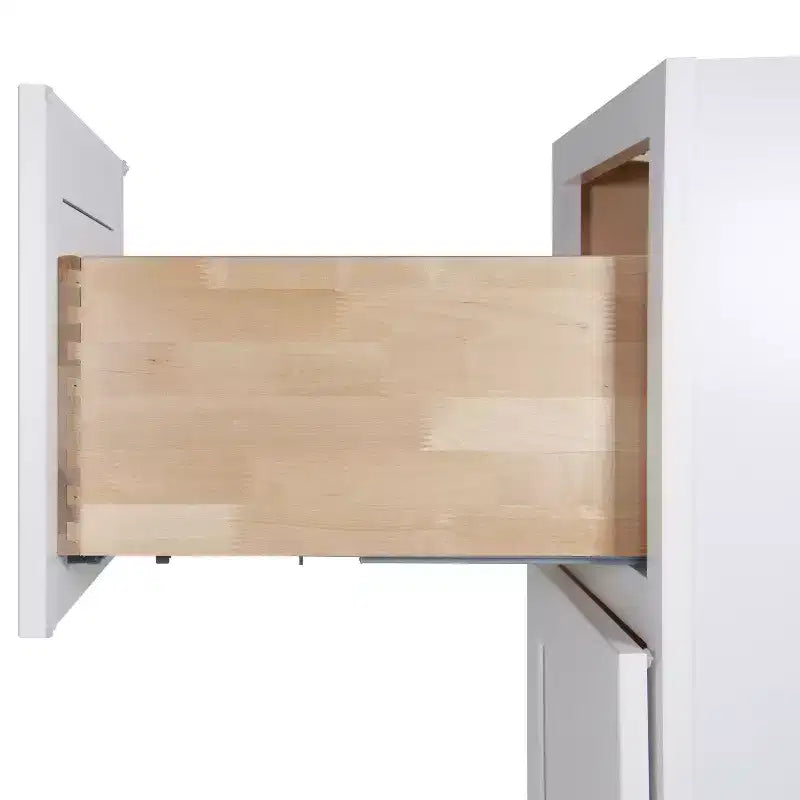 Meuble-lavabo sans comptoir HOMLUX Easy-DIY prêt à assembler blanc Shaker