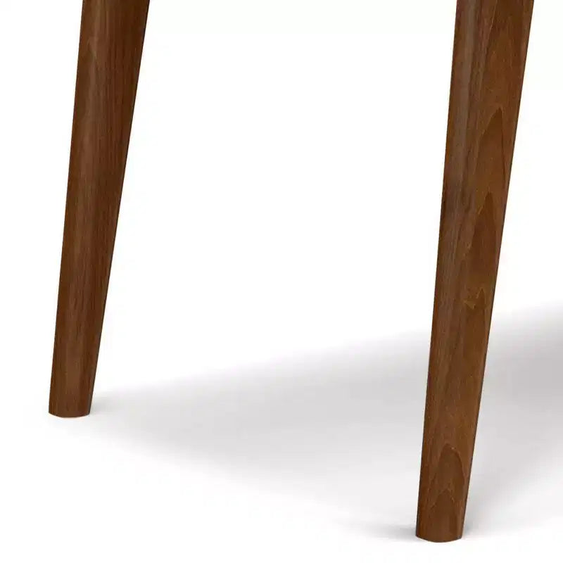 Table de salle à manger rectangulaire WyndenHall Tierney de style Mid-Century