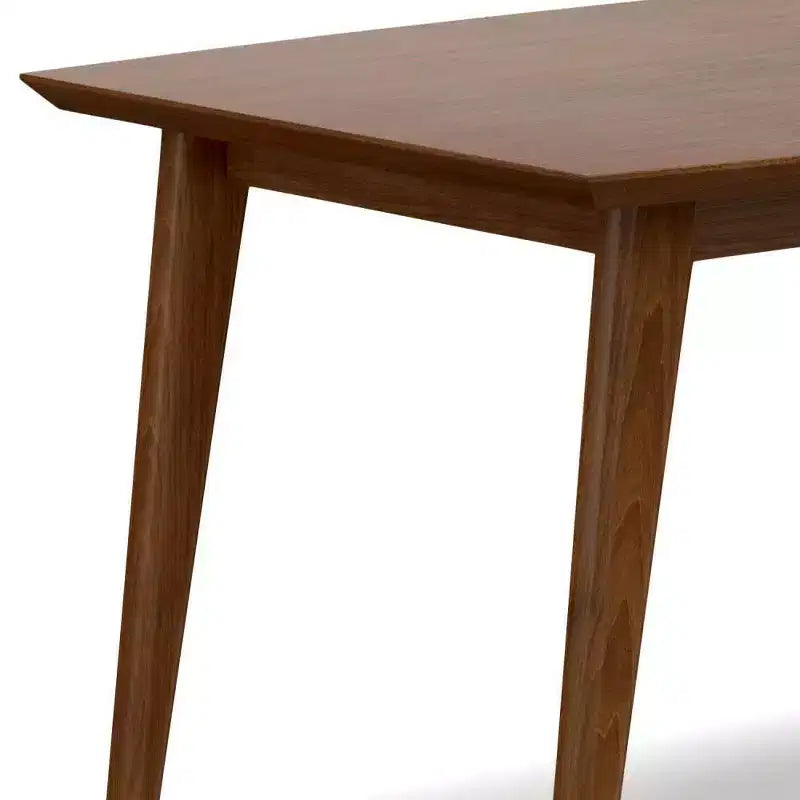 Table de salle à manger rectangulaire WyndenHall Tierney de style Mid-Century