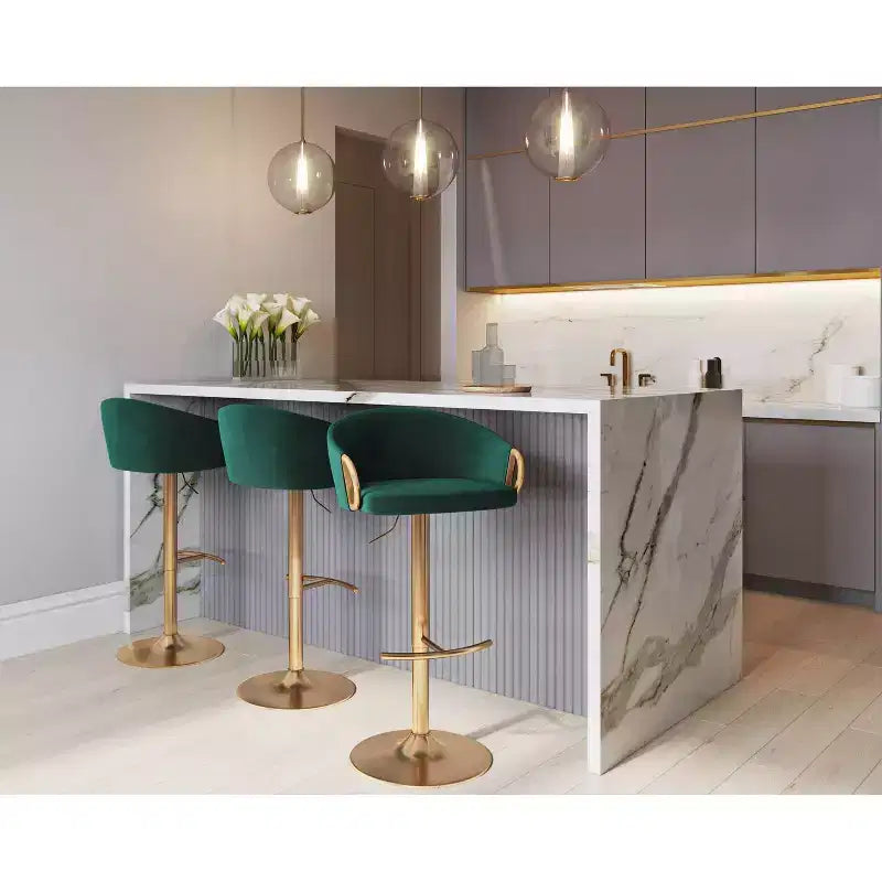 Ensemble de 2 tabourets de bar réglables - LumiSource