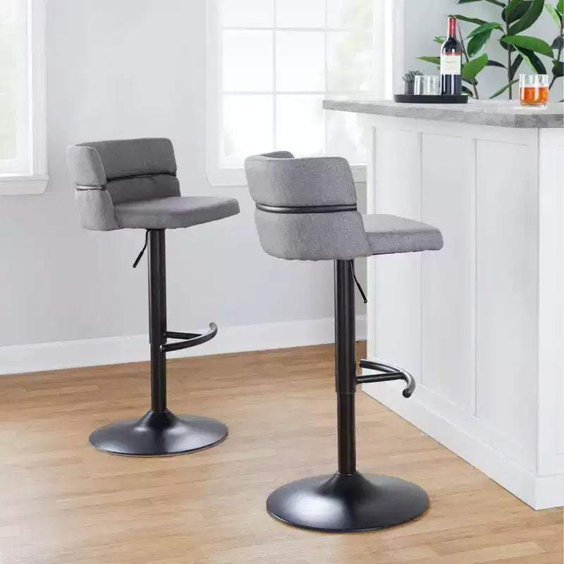 Ensemble de 2 tabourets de bar réglables - LumiSource