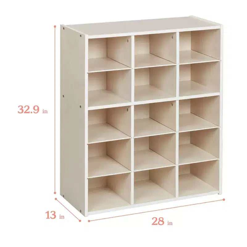 Meuble de rangement 15 casiers Streamline 5x3 ECR4Kids, mobilier de classe