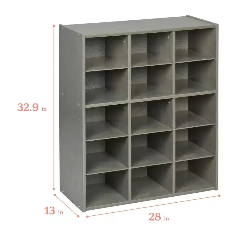 Meuble de rangement 15 casiers Streamline 5x3 ECR4Kids, mobilier de classe