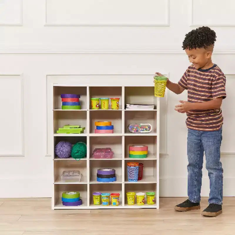 Meuble de rangement 15 casiers Streamline 5x3 ECR4Kids, mobilier de classe