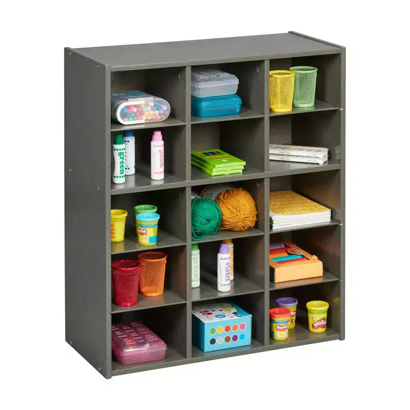 Meuble de rangement 15 casiers Streamline 5x3 ECR4Kids, mobilier de classe