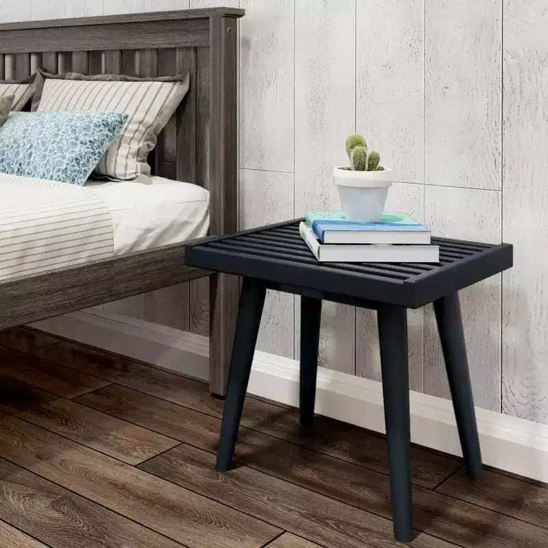 Banc d'entrée Plank+Beam, banc en bois massif pour chambre, couloir, porche, 19