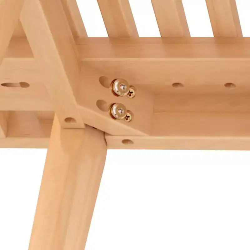 Banc d'entrée Plank+Beam, banc en bois massif pour chambre, couloir, porche, 19