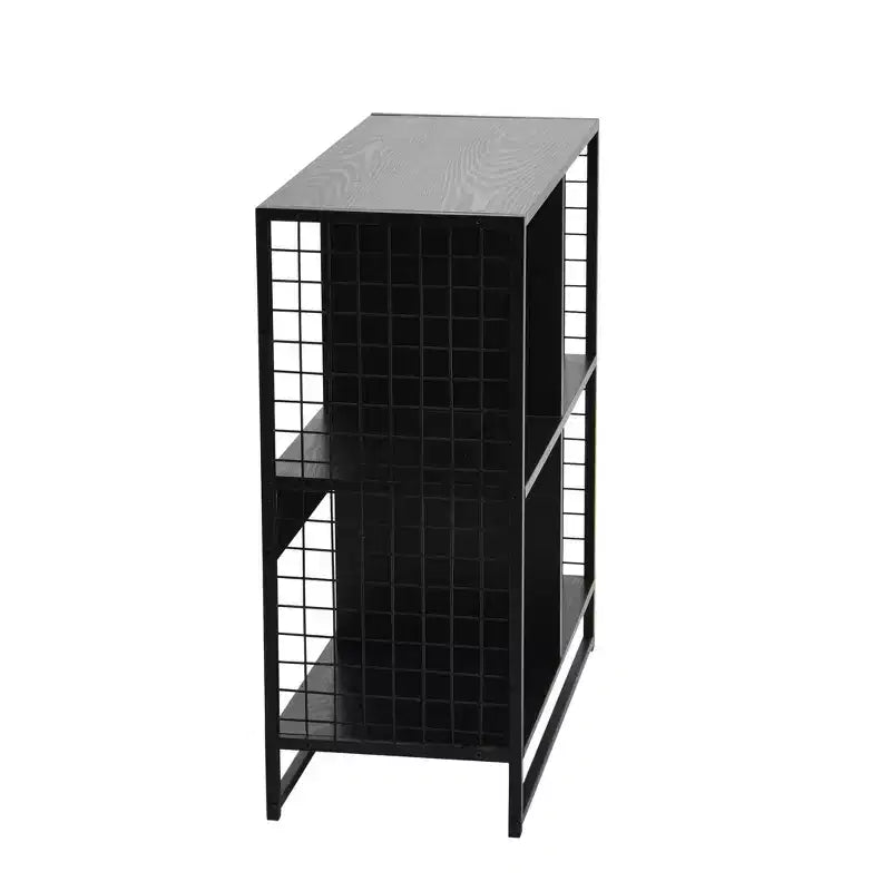 Household Essentials 28.15" Trellis 4 Shelf Bookshelf