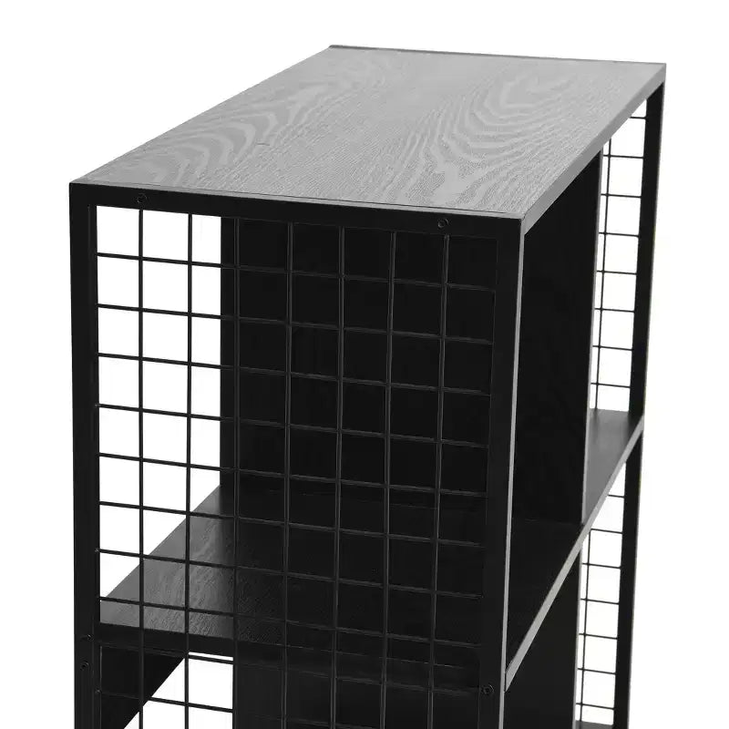 Household Essentials 28.15" Trellis 4 Shelf Bookshelf