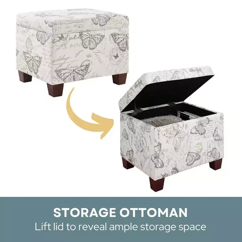 Pouf de rangement Madison Breighton Home