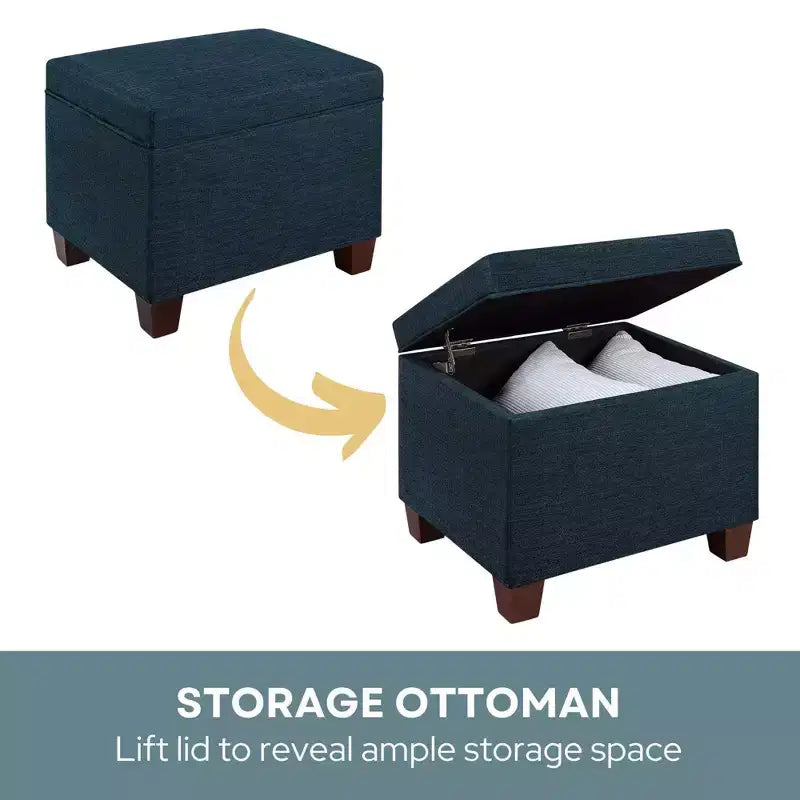 Pouf de rangement Madison Breighton Home
