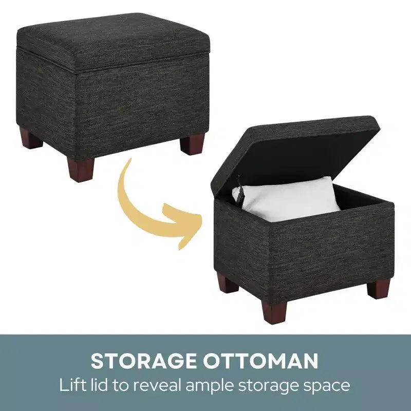 Pouf de rangement Madison Breighton Home