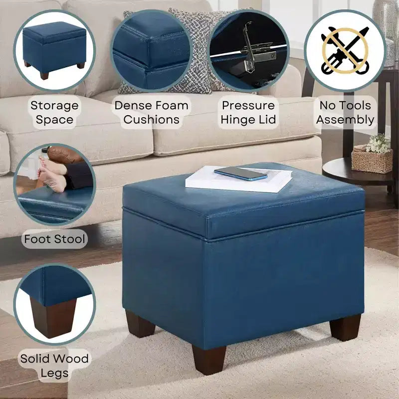 Pouf de rangement Madison Breighton Home