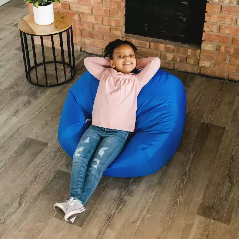 Big Joe Classic Bean Bag Chair, Durable Polyester Nylon Blend, Kids