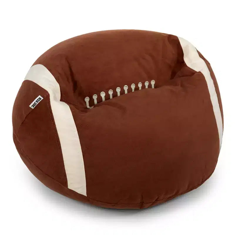 Big Joe Sports Ball Bean Bag Chair, Plush Soft Polyester, Kids