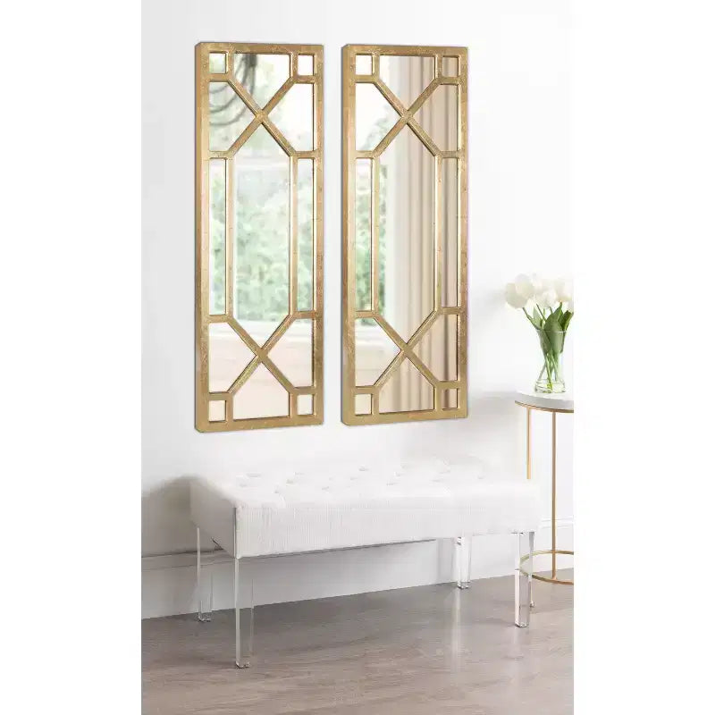 18 x 47 Vanderford Decorative Wall Mirror - Kate and Laurel