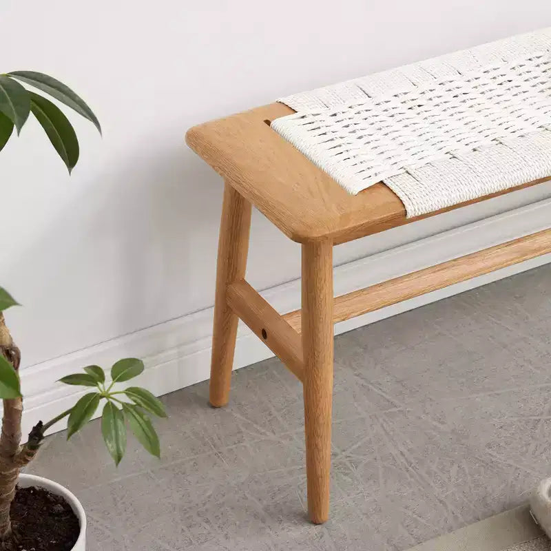 Wooden Dining Bench Table, Bed Bench Dining Room Entryway Bench Indoor Bench For Hallway Living Room Kitchen Entryway Balcony Bedroom