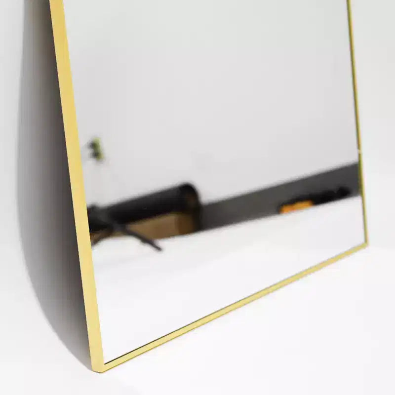 HOMLUX 64x21/58x18 Rectangular Leaning Floor Mirror Full Length Standing Mirror Bathroom