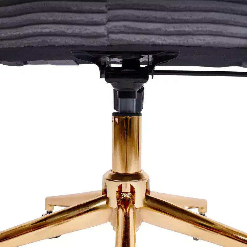 Hyleory Corduroy adjustable movable Task Office Chair