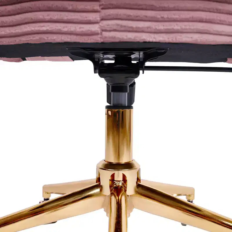 Hyleory Corduroy adjustable movable Task Office Chair