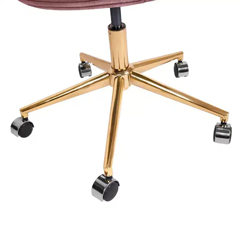 Hyleory Corduroy adjustable movable Task Office Chair