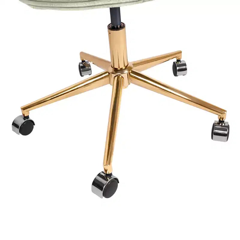 Hyleory Corduroy adjustable movable Task Office Chair
