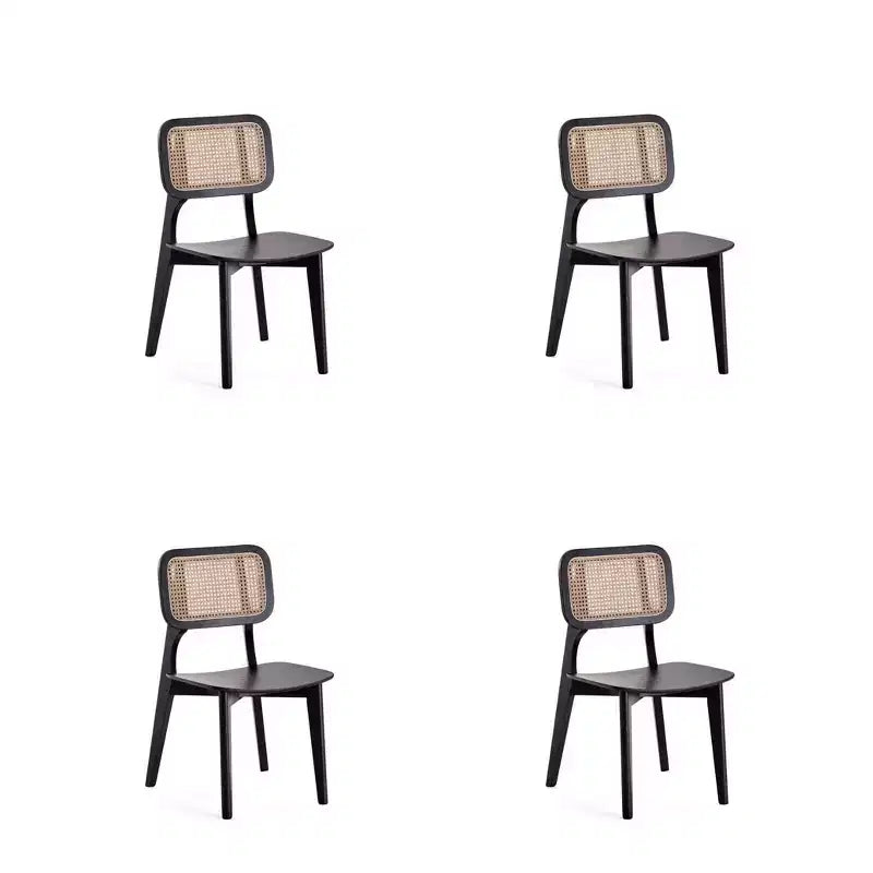 Lot de 4 chaises de salle à manger Versailles Square - Manhattan Comfort