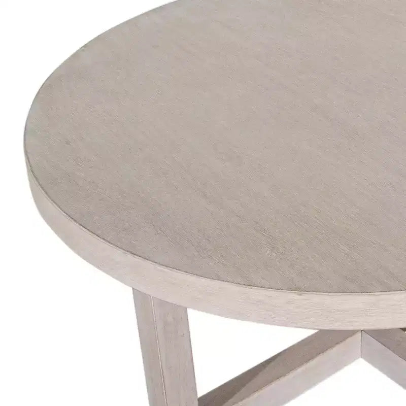 East at Main 38 Round Crisscross Base Coffee Table