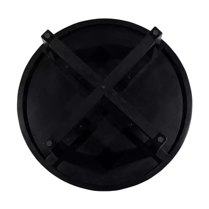 East at Main 38 Round Crisscross Base Coffee Table