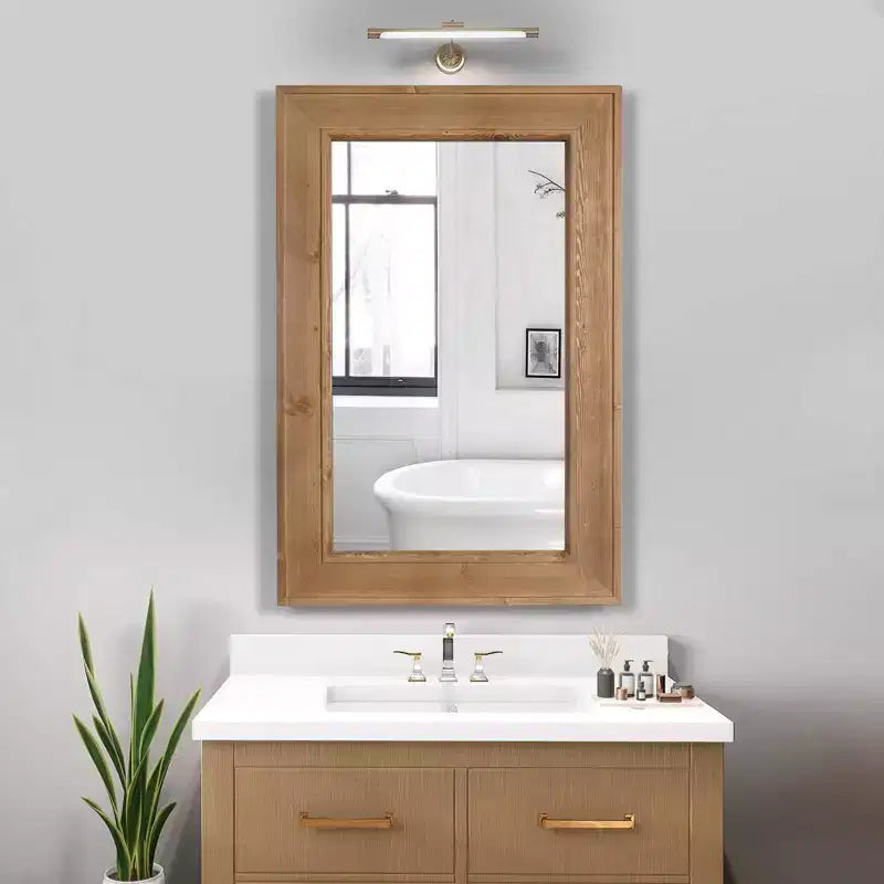 Miroir en bois lavé naturel WallBeyond