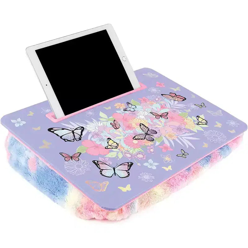 Make It Real: Butterfly Lap Desk - Purple Pastels & Butterflies