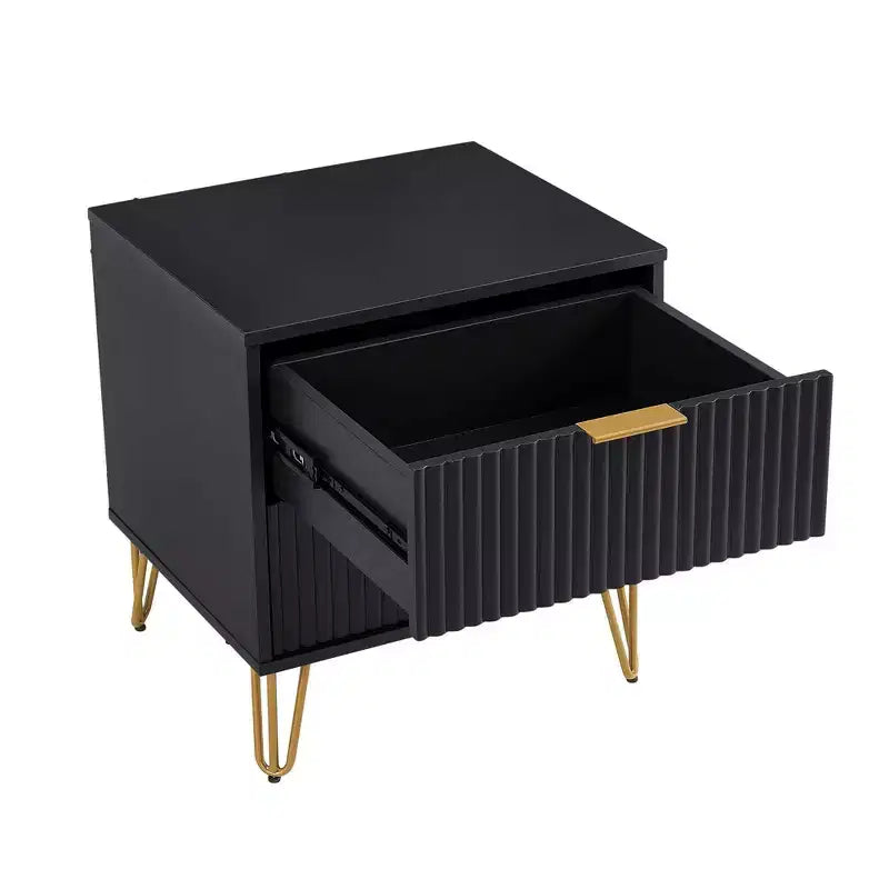 Manhattan Comfort Dumbo 3pc 5 Drawer Dresser, 6 Drawer Dresser and Nightstand Set