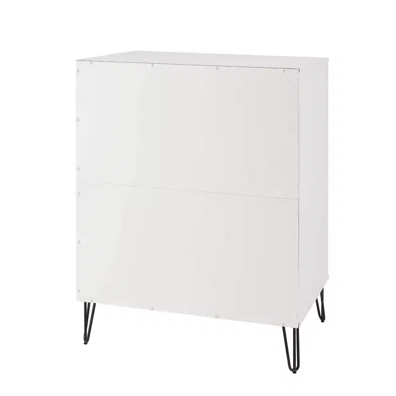 Manhattan Comfort Dumbo 3pc 5 Drawer Dresser, 6 Drawer Dresser and Nightstand Set