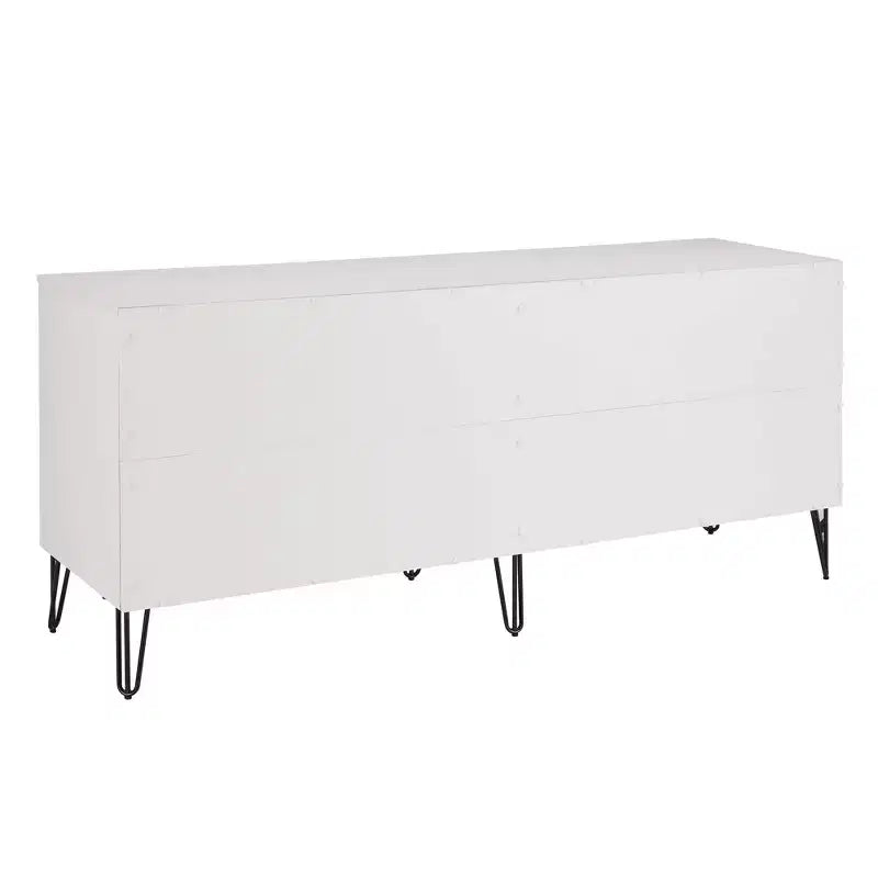 Manhattan Comfort Dumbo 3pc 5 Drawer Dresser, 6 Drawer Dresser and Nightstand Set