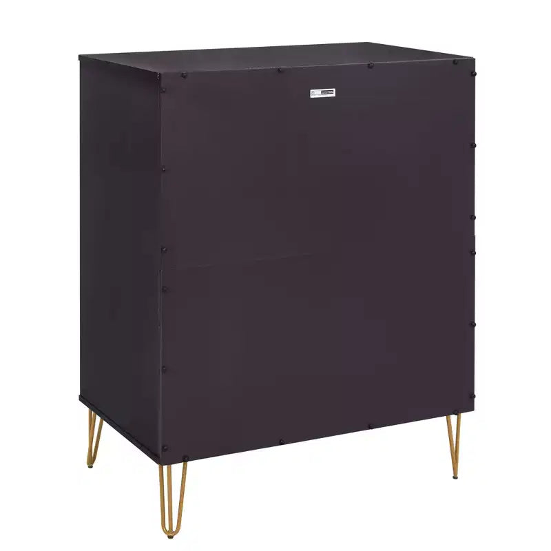 Manhattan Comfort Dumbo 3pc 5 Drawer Dresser, 6 Drawer Dresser and Nightstand Set