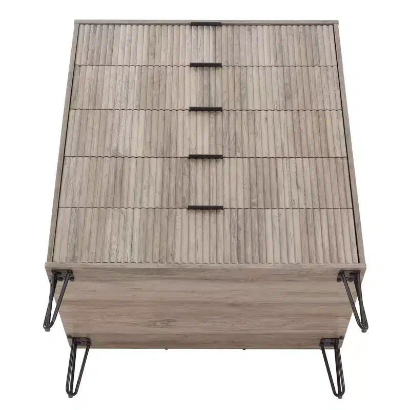 Manhattan Comfort Dumbo 5 Drawer Dresser