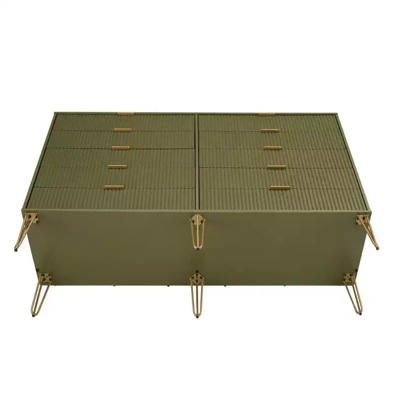 Commode double Manhattan Comfort Dumbo à 10 tiroirs