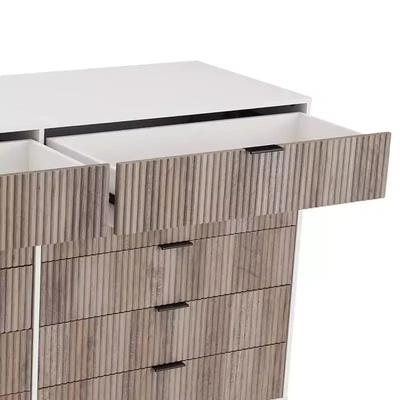 Commode double Manhattan Comfort Dumbo à 10 tiroirs