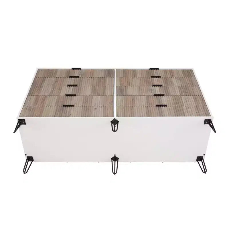 Commode double Manhattan Comfort Dumbo à 10 tiroirs