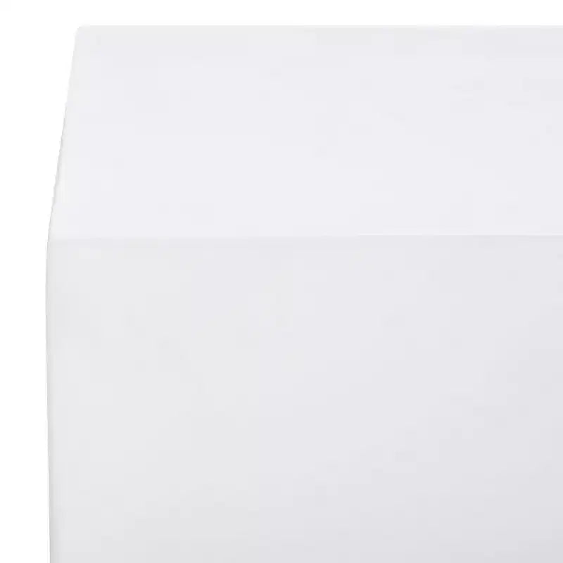 Ezro Faux Concrete Coffee Table - White - Safavieh