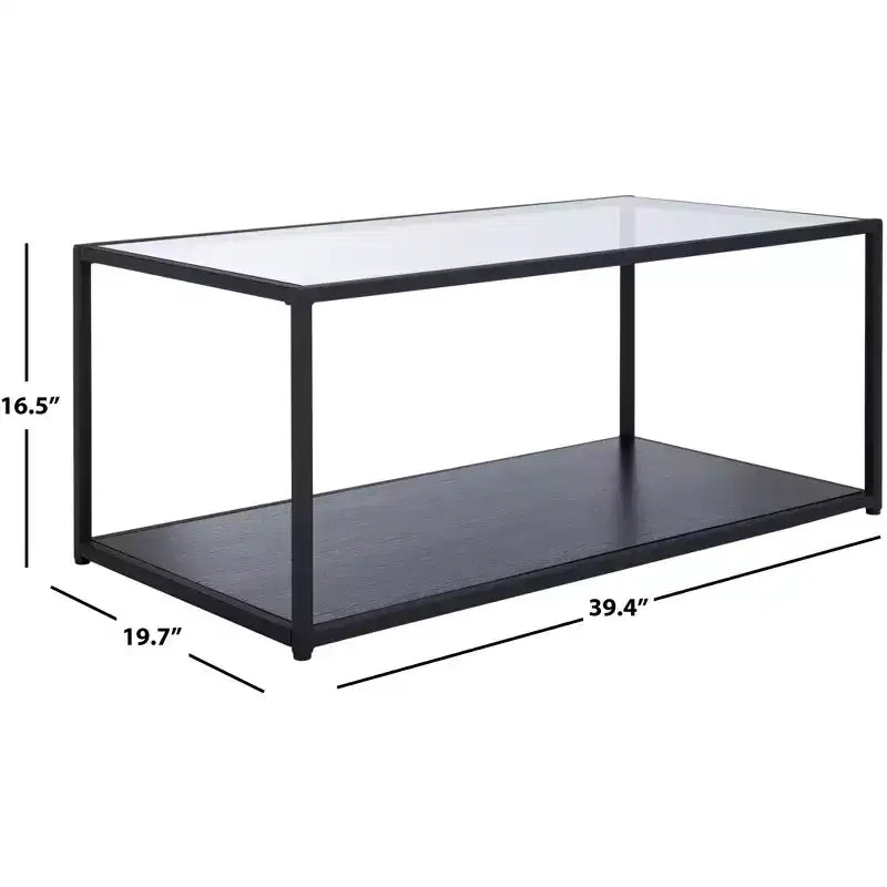 Ackley Coffee Table - COF2000A - Black - Safavieh
