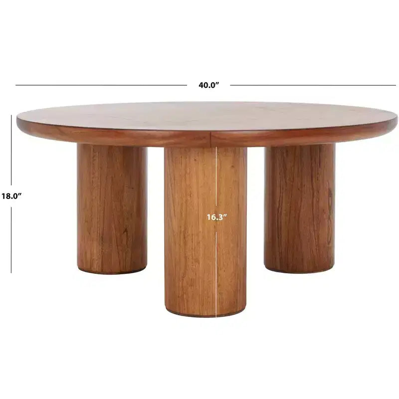 Mork 3 Leg Round Coffee Table - COF6604 - Safavieh