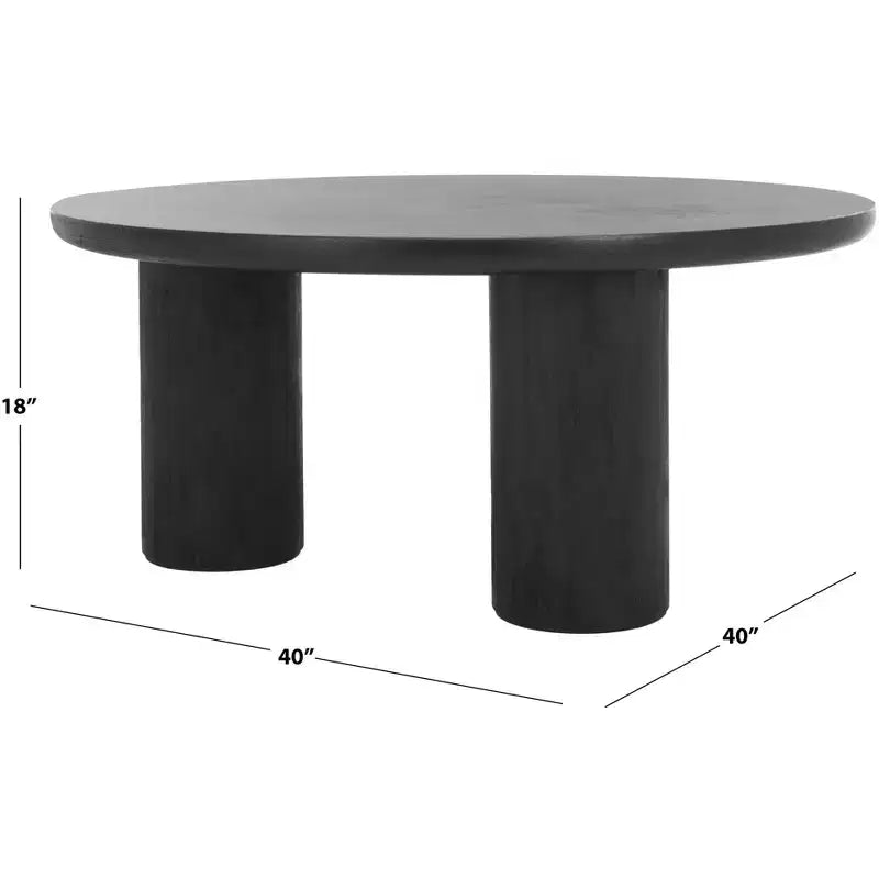 Mork 3 Leg Round Coffee Table - COF6604 - Safavieh